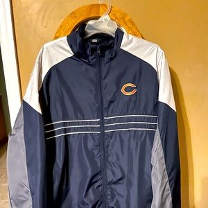 Chicago Bears Vintage Windbreaker Jacket Large (Sports Illustrated)